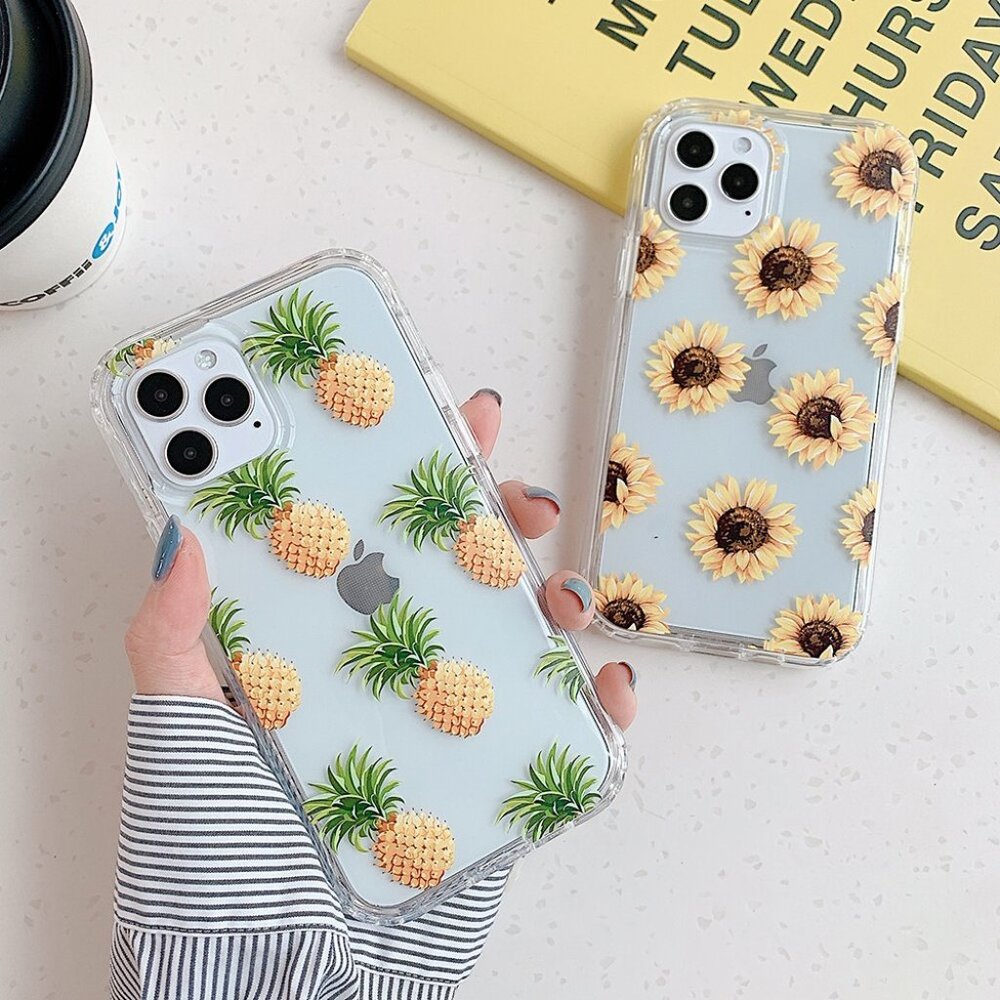 NEW iPhone 13/12/11/Pro/Max/XR Protective Pineapple - Picture 2 of 4